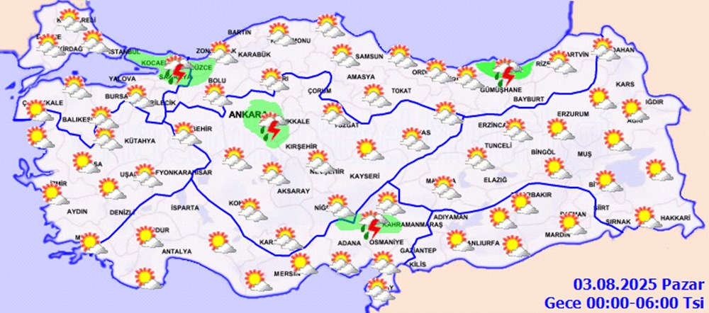 Meteoroloji bildirdi: İstanbul ve Ankara dahil 25 ile sağanak yağış geliyor - 8