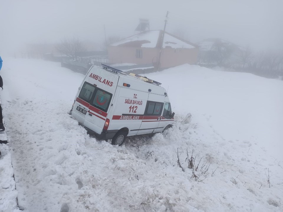 Bingöl'de ambulans şarampole devrildi: Yaralılar var - 1