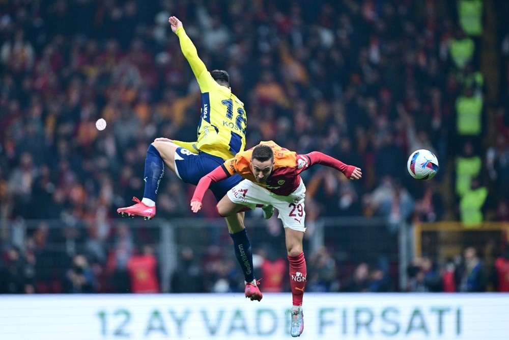 Galatasaray-Fenerbahçe derbisinde golsüz beraberlik - 38