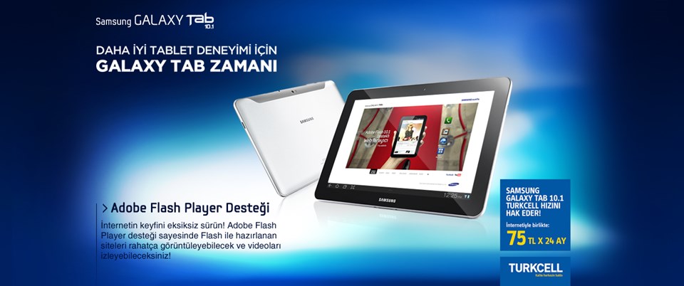 En İnce Tablet Samsung Galaxy Tab 10.1, Turkcell Avantajlarıyla Türkiye’de!  - 2