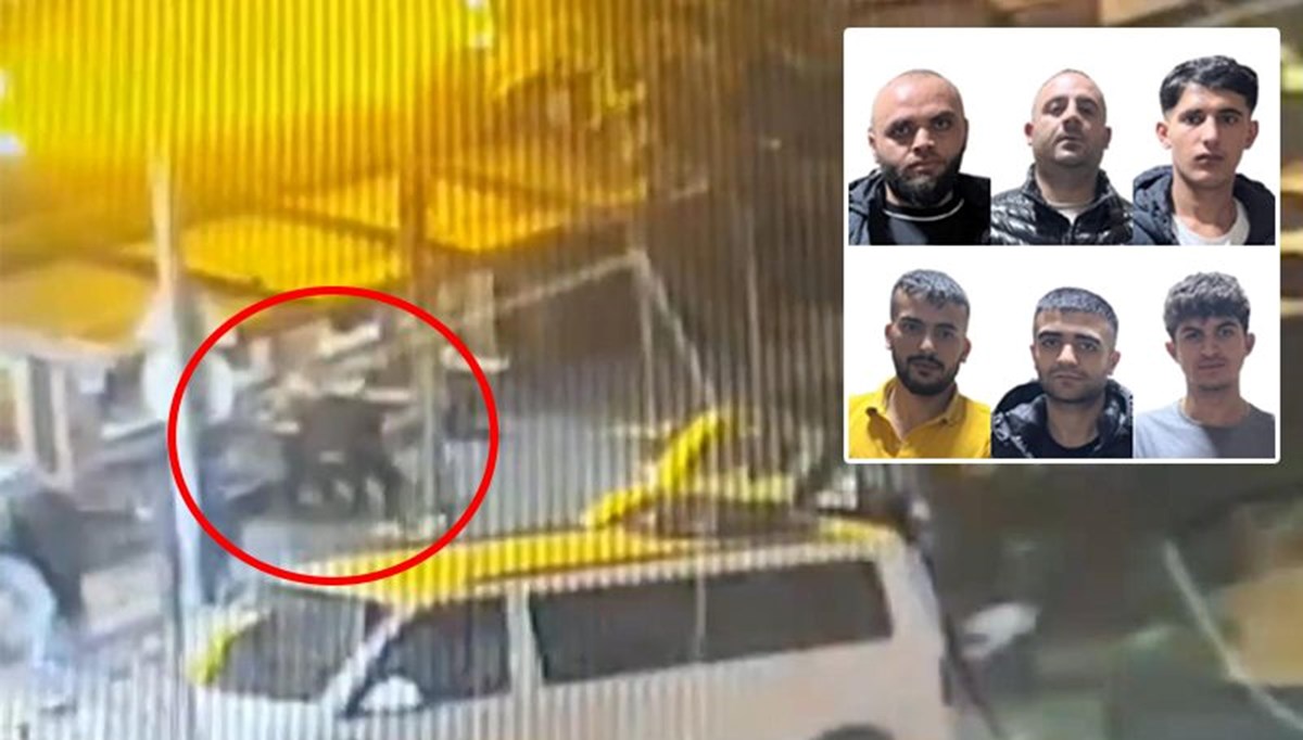 Husumetlisini vurup kaçtı: 6 tutuklama Husumetlisini vurup kaçtı: 6 tutuklama