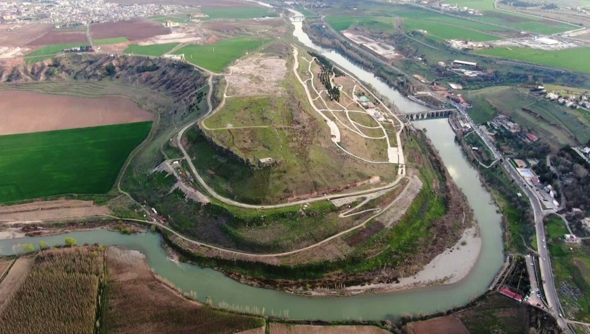 Diyarbakır'ın UNESCO listesindeki simgeleri havadan görüntülendi Diyarbakır'ın UNESCO listesindeki simgeleri havadan görüntülendi