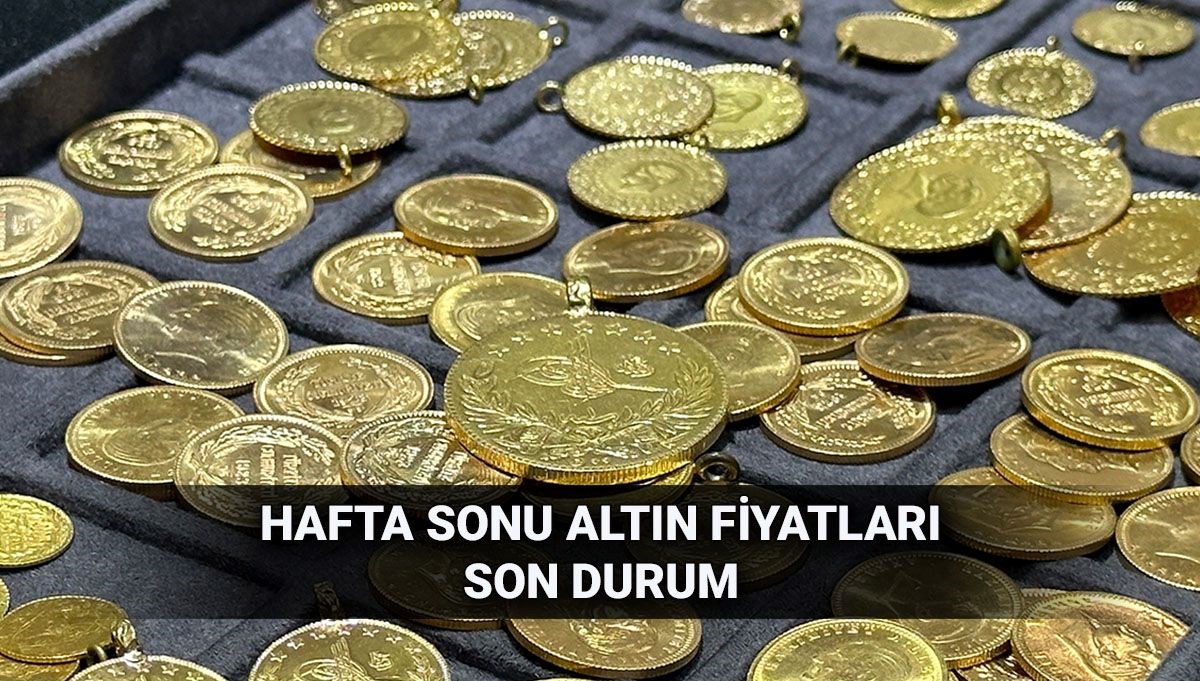 Hafta sonu altın fiyatları ne kadar? Hafta sonu altın fiyatları ne kadar?