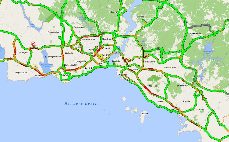 Kademeli normalleşmenin ikinci gününde İstanbul trafiğinde son durum - 1