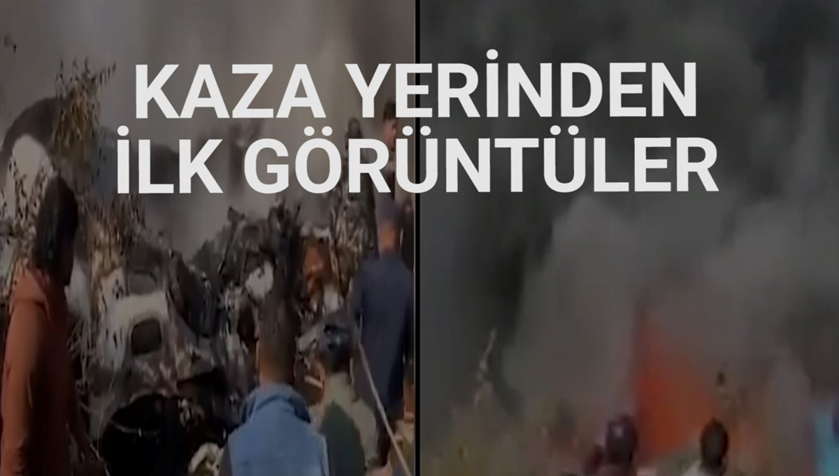 Nepal'de 72 kişiyi taşıyan uçak iniş sırasında düştü Nepal'de 72 kişiyi taşıyan uçak iniş sırasında düştü