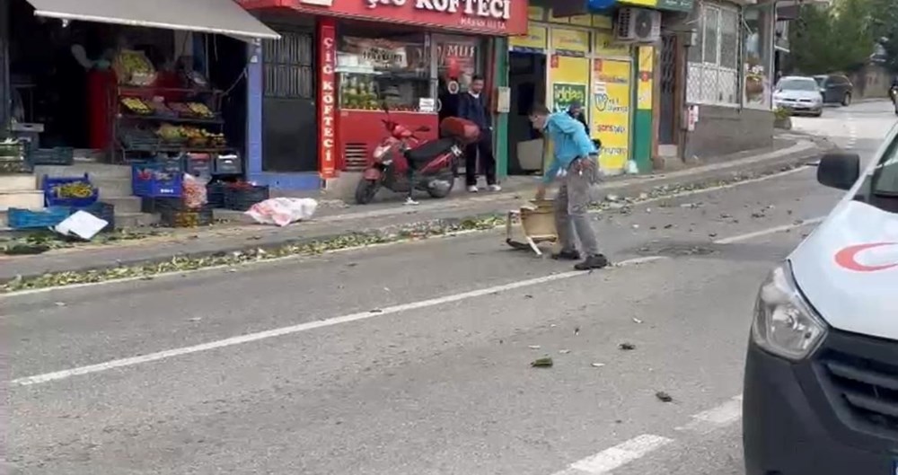 Bursa'yı lodos vurdu: Ağaçlar devrildi, teleferik seferleri durdu - 5