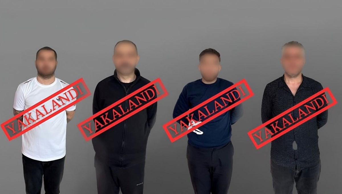 Kırmızı bültenle aranan 4 kişi yakalandı Kırmızı bültenle aranan 4 kişi yakalandı