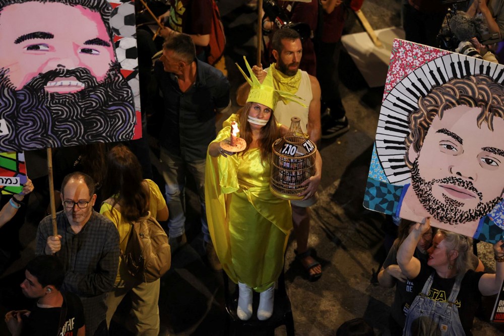 İsrail, Netanyahu'ya karşı sokakta: Halkın çoğu "En çok iktidarını düşünüyor" diyor - 5