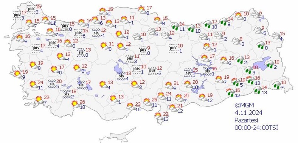 Soğuk hava ve kar geliyor: 4 gün sürecek, bu bölgelere dikkat! - 8