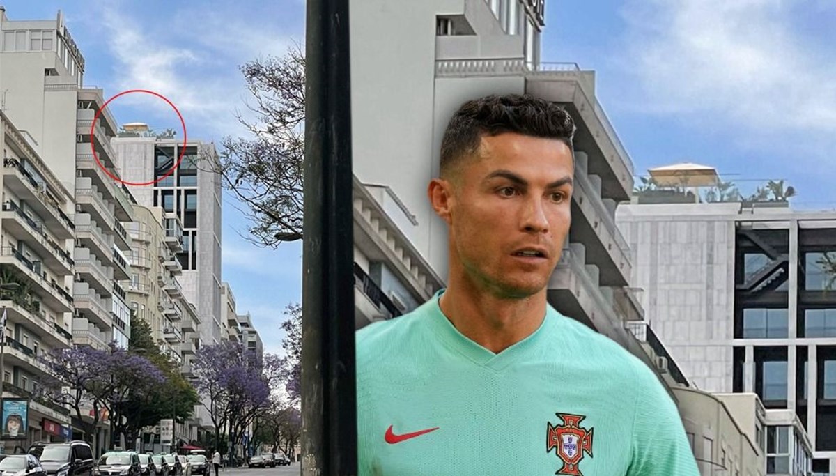 Cristiano Ronaldo'nun başı kaçak çardakla dertte