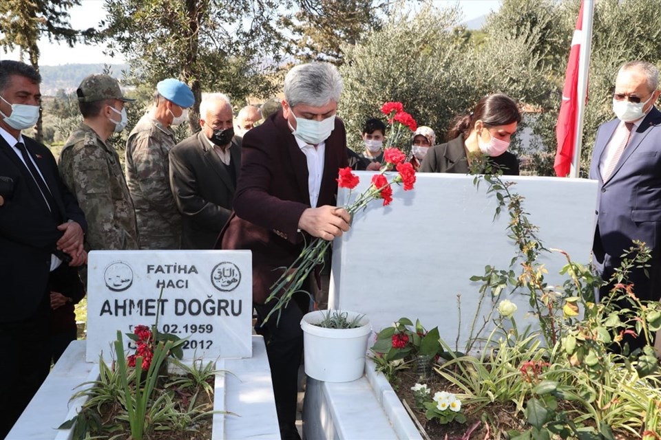 İdlib'de geçen yıl şehit olan askerler Hatay'da anıldı - 1