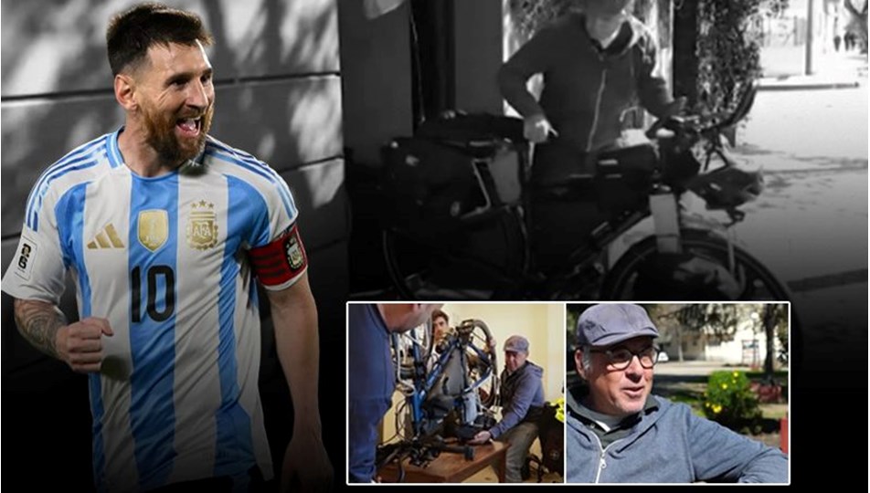 Messi için yola çıktı: 20 bin kilometrelik sıra dışı yolculuk