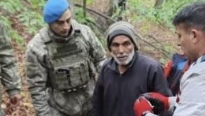Ormana girdi, 20 saat sonra bulundu