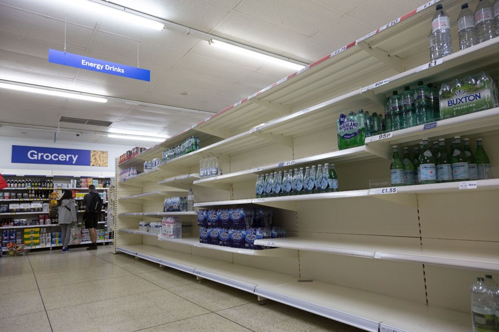İngiltere'de tedarik sıkıntısı sürüyor: Raflar boşaldı - 3