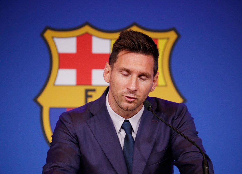 Bir devrin sonu: Lionel Messi, Barcelona'ya gözyaşları içinde veda etti - 12