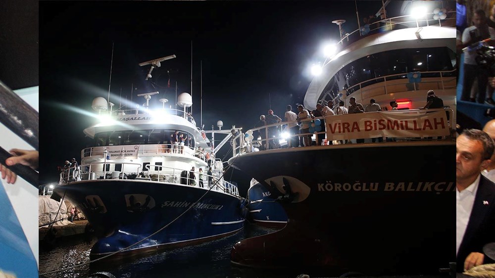 Av yasağı bitti, balıkçılar "Vira Bismillah" dedi - 5