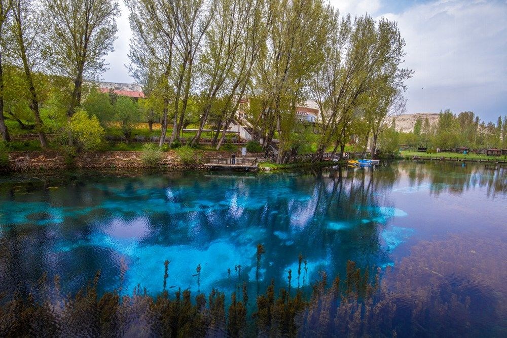 Sivas'ın "doğal akvaryumu" Gökpınar Gölü turizme kazandırılıyor - 9