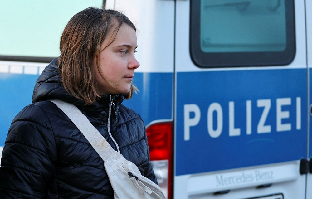 İsveçli aktivist Greta Thunberg gözaltına alındı - 8