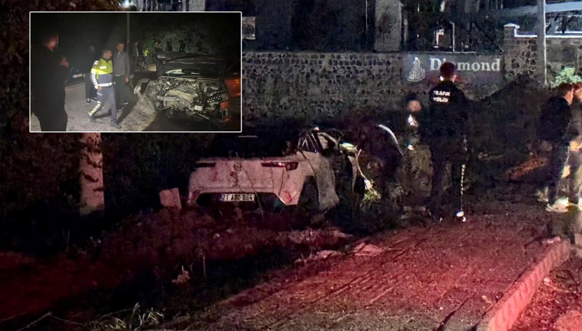 Uygulama noktasından kaçan otomobil, 3 araca çarptı Uygulama noktasından kaçan otomobil, 3 araca çarptı