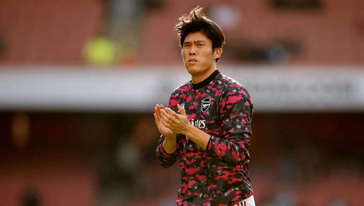 Arsenal'den Takehiro Tomiyasu'ya yeni sözleşme