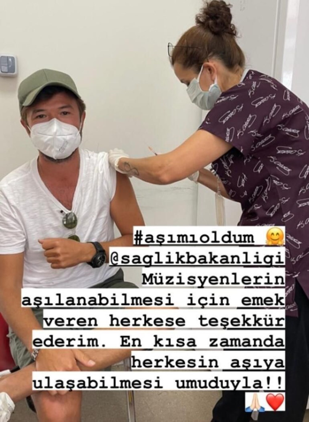 Sanat dünyasında aşılama başladı: Ünlü isimler aşı oldu - 6