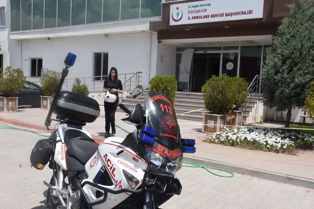 Türkiye'nin tek motosikletli kadın ATT'si Sabiha: Vakalara 3 dakikada ulaşıyor - 6