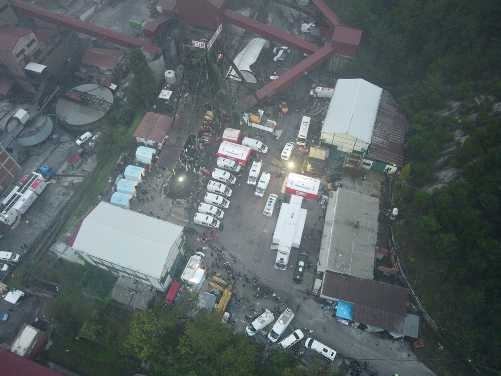 Bartın'da (Amasra) maden ocağında patlama: Olay yerinden görüntüler - 1