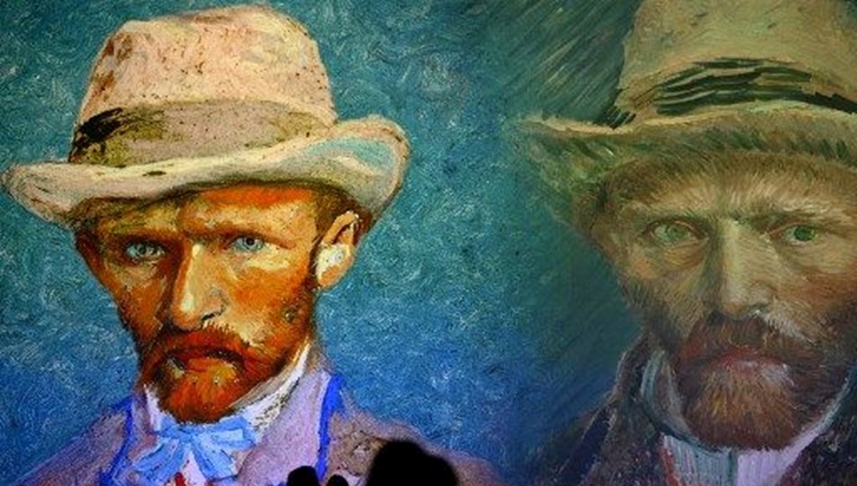 Van Goghs Symbol des Mutes: Zypressen