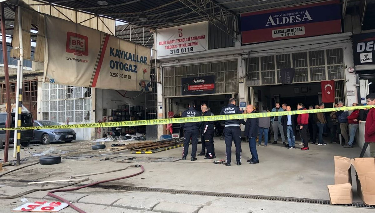 LPG dönüşümü yapılan iş yerinde patlama: 1 yaralı LPG dönüşümü yapılan iş yerinde patlama: 1 yaralı