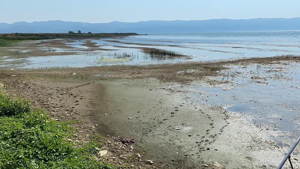 İznik Gölü'nde tedirgin eden çekilme - 2