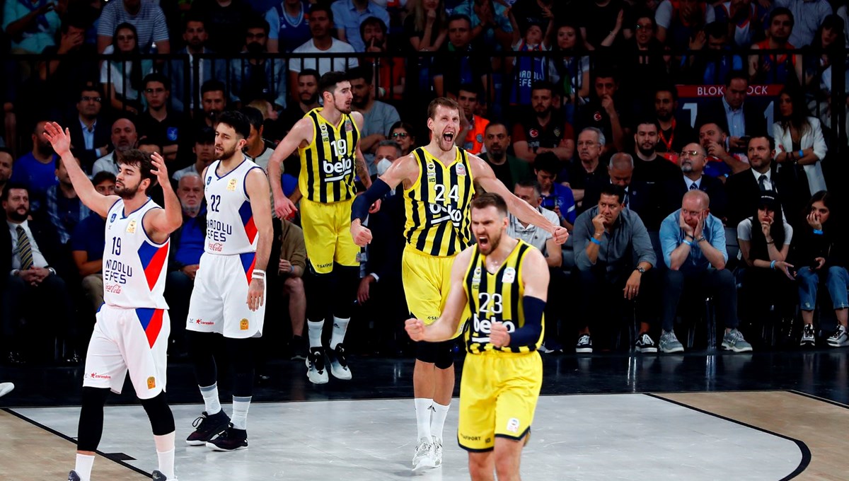 SON DAKİKA: Basketbol Süper Ligi'nde şampiyon Fenerbahçe Beko