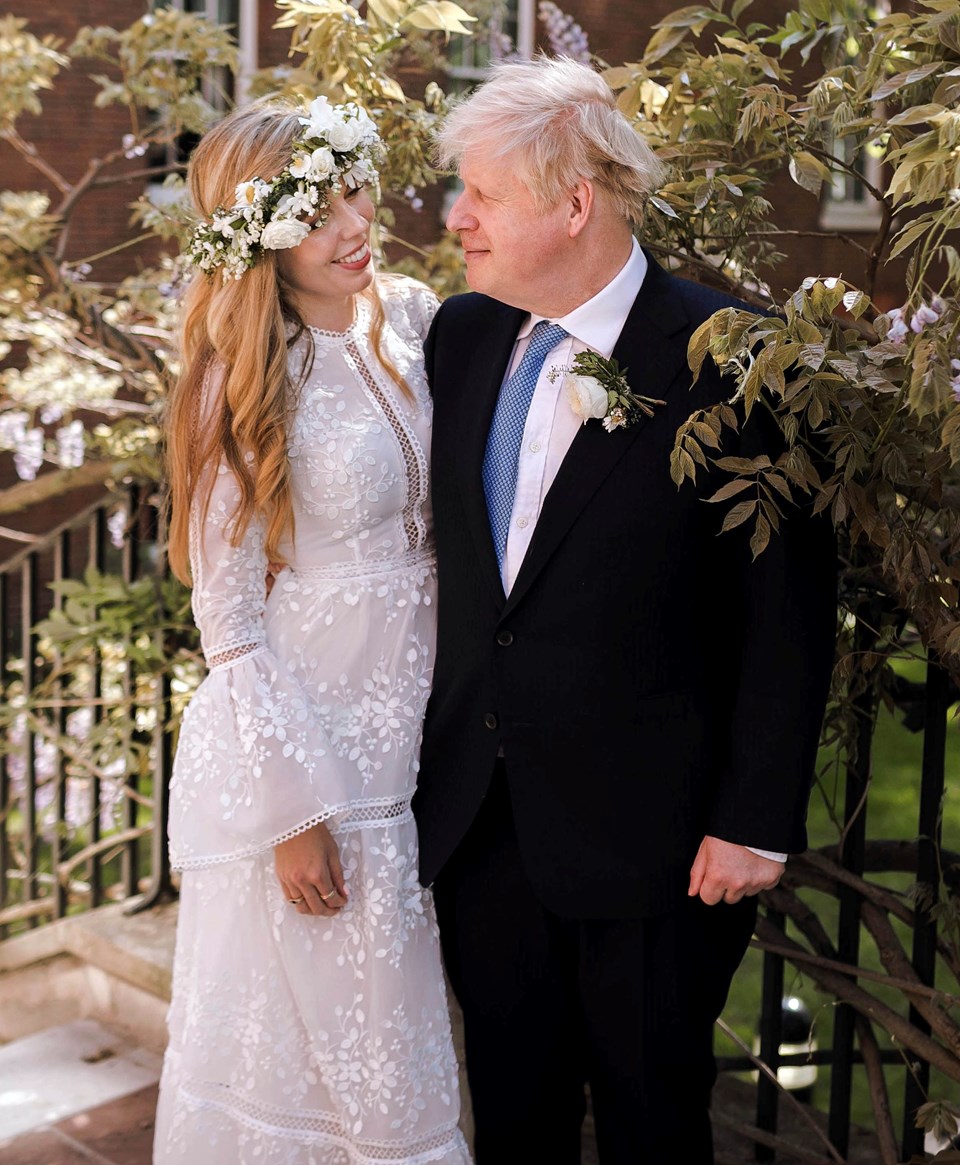 Carrie Symonds ile evlenen İngiltere Başbakanı Boris Johnson'ın düğün fotoğrafları - 1