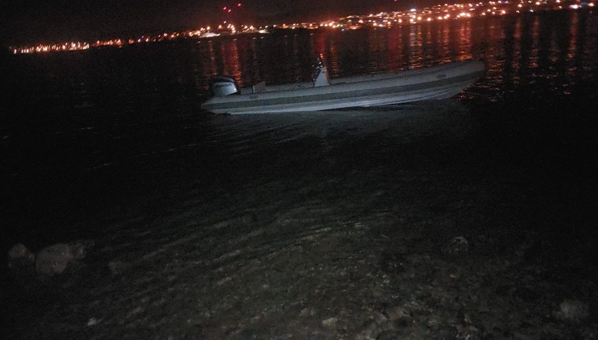 Çeşme'de kaçak göçmen operasyonu