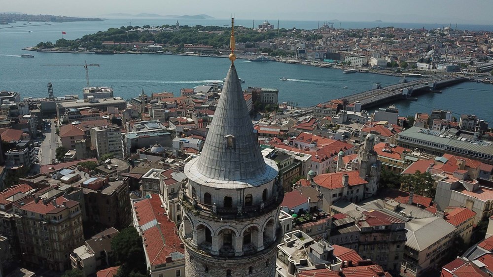 Galata Kulesi'nde restorasyon başladı - 1