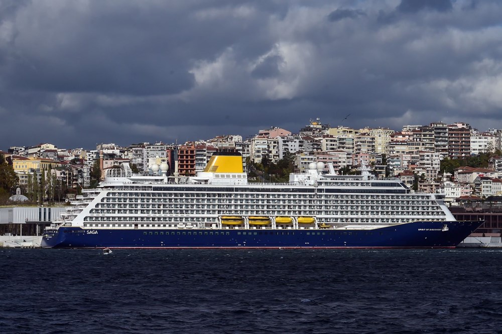 Galataport İstanbul'a dev yolcu gemisi yanaştı - 11