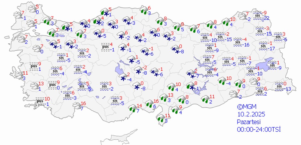 Kar yağışı geri dönüyor: İstanbul için yeni uyarı - 7