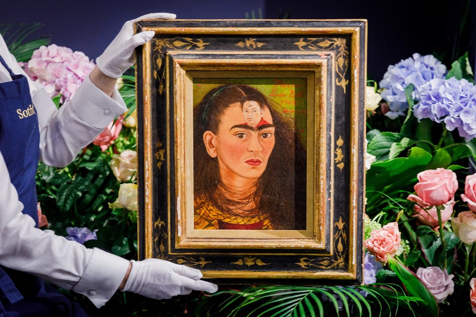 Frida Kahlo'nun otoportresine 34,9 milyon dolar - 1