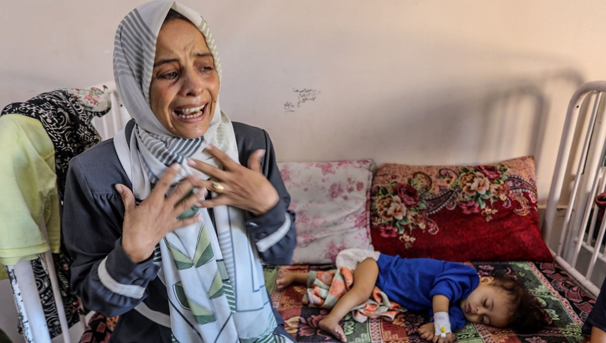 Gazzeli çocuklar açlıktan ölüyor