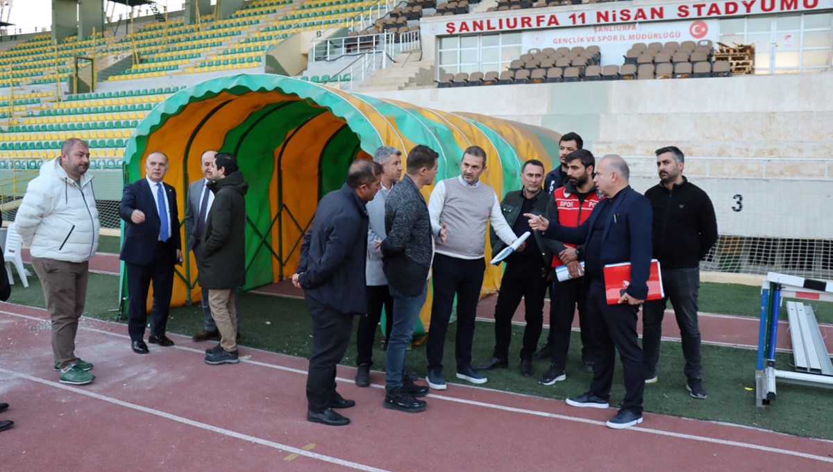 TFF'den Süper Kupa'nın oynanacağı 11 Nisan Stadyumu'nda inceleme TFF'den Süper Kupa'nın oynanacağı 11 Nisan Stadyumu'nda inceleme