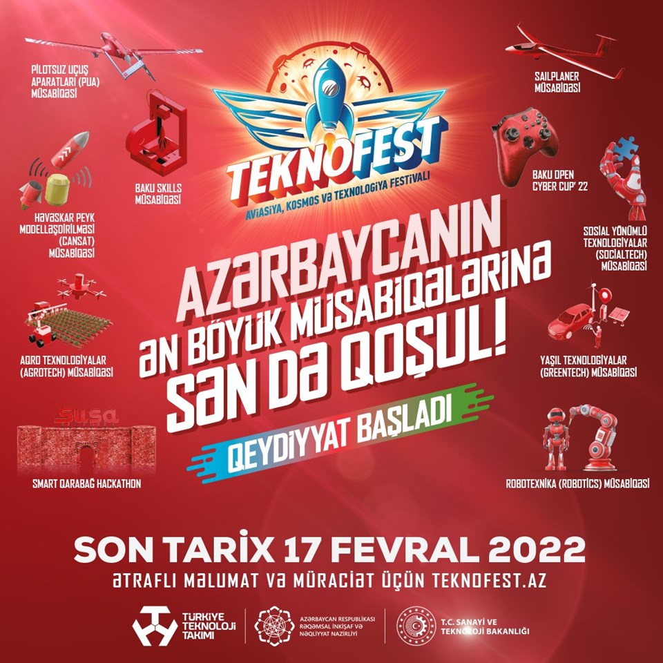 Türkiye’nin gururu, rekorların festivali TEKNOFEST Azerbaycan’da - 1