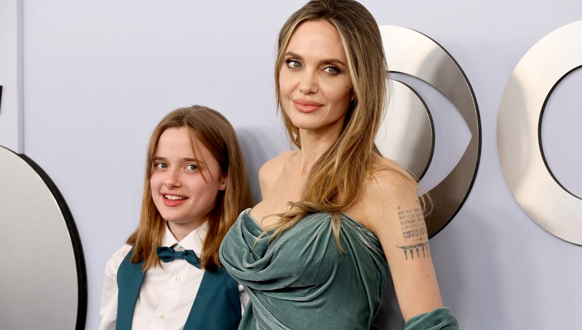 Angelina Jolie'nin kariyerinde bir ilk: Kızı yalnız bırakmadı