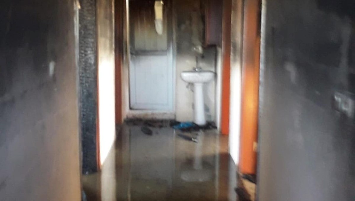 Hatay’da evde yangın çıktı Hatay’da evde yangın çıktı