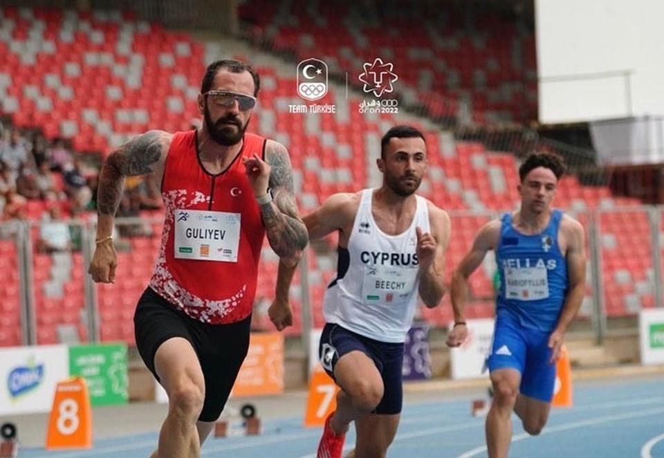 Milli atlet Ramil Guliyev, 200 metre finalinde birinci oldu