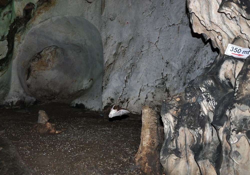 5 milyon yıllık Yalan Dünya Mağarası'nın duvarlarını 'aşıklar' tahrip etti - 6
