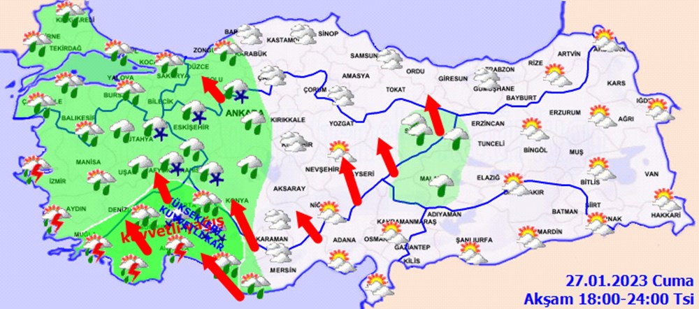 Meteoroloji'den 21 il için uyarı! (İstanbul, Ankara ve diğer illerde bugün hava nasıl olacak?) - 10