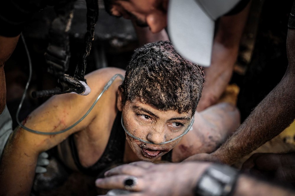 Netanyahu'dan işgal sinyali | Gazze'de can kaybı 10 bini aştı - 15