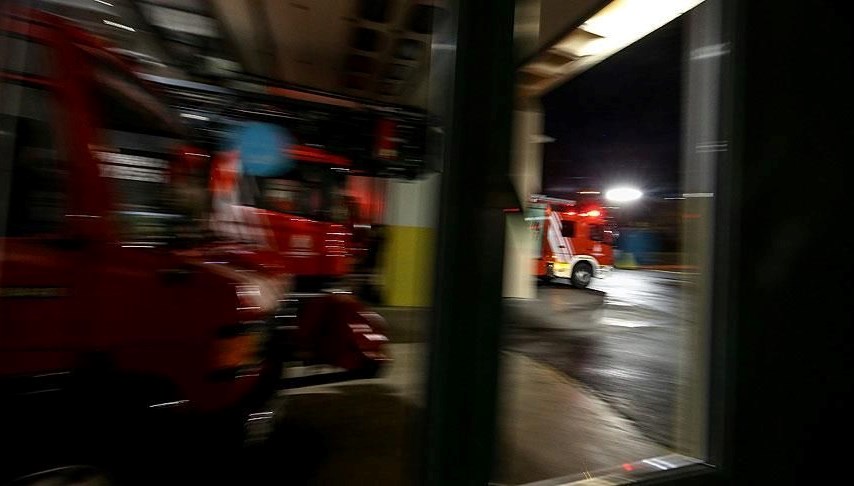 Konya'da iş yeri yangını