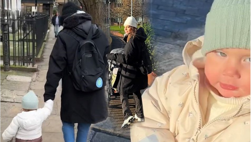Aslı Enver ile kızı Elay'dan Londra pozları: Küçük gezgin