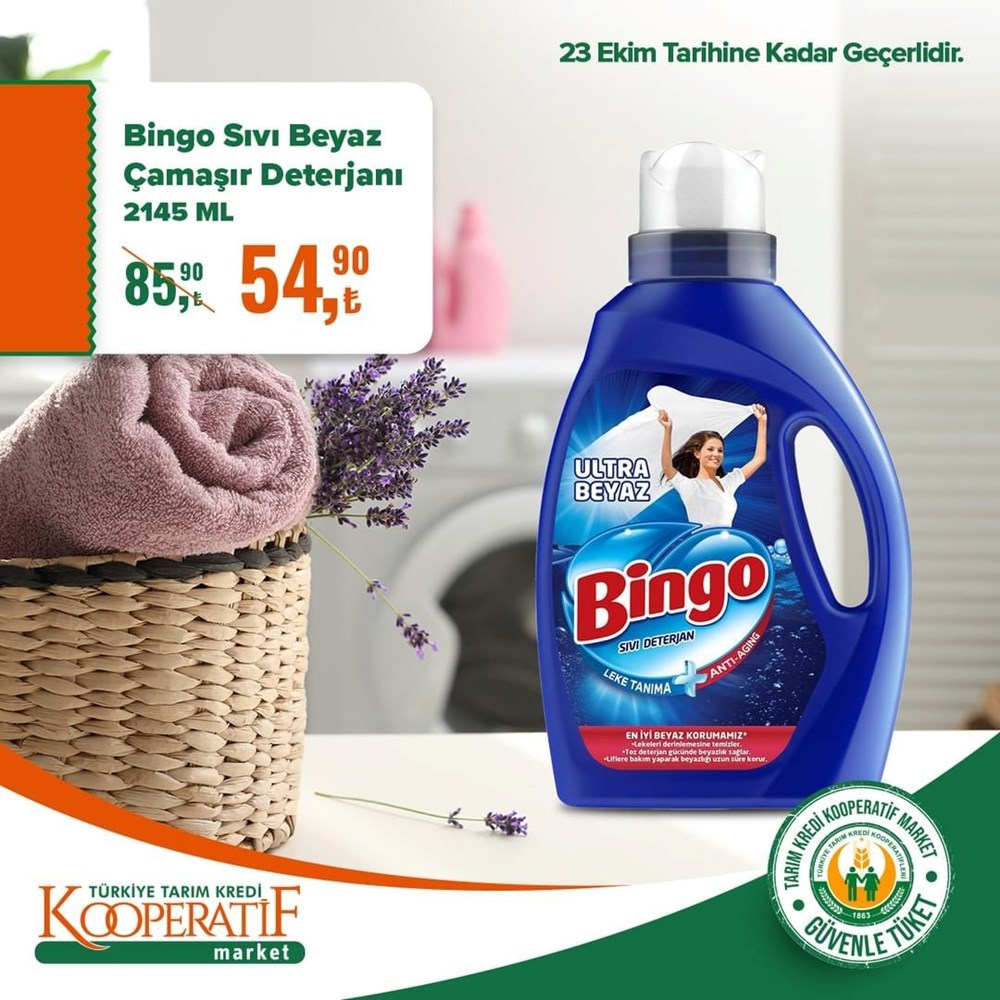 Tarım Kredi Kooperatif Market temel ihtiyaç ürünlerinde büyük indirimler (17-31 Ekim güncel indirimli ürünler kataloğu) - 12