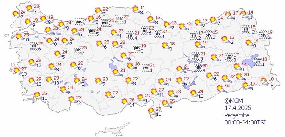 Güneşli havaya bir günlük ara! Sağanak yağış etkili olacak - 2